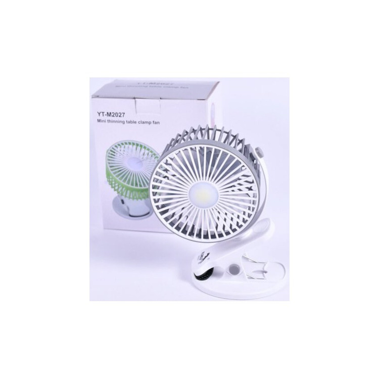 پنکه شارژی گیره دار CLAMP FUNCTION YT-M2027