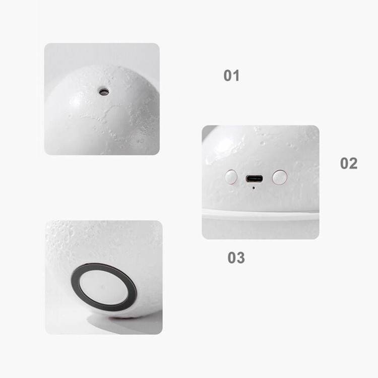 دستگاه بخور و رطوبت ساز سرد مدل Moon Planet Humidifier