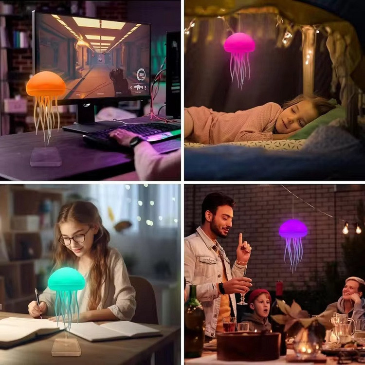 آباژور رومیزی مدل عروس دریایی