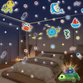چراغ خواب کودک لاک پشتی پروژکتور دار Turtle Night Light Projector