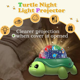چراغ خواب کودک لاک پشتی پروژکتور دار Turtle Night Light Projector