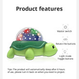 چراغ خواب کودک لاک پشتی پروژکتور دار Turtle Night Light Projector