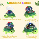 چراغ خواب کودک لاک پشتی پروژکتور دار Turtle Night Light Projector