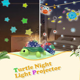 چراغ خواب کودک لاک پشتی پروژکتور دار Turtle Night Light Projector