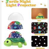 چراغ خواب کودک لاک پشتی پروژکتور دار Turtle Night Light Projector