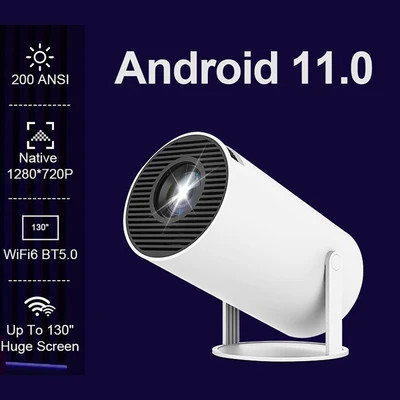 ویدیو پروژکتورHy300 portable projector کیفیت Ultra Hd اورجینال