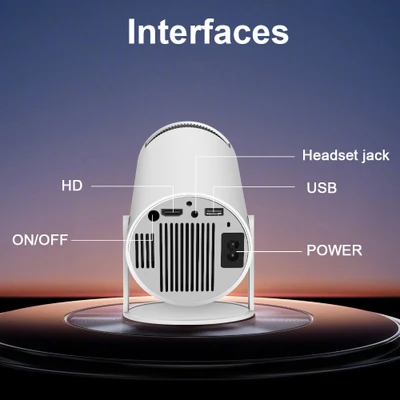 ویدیو پروژکتورHy300 portable projector کیفیت Ultra Hd اورجینال