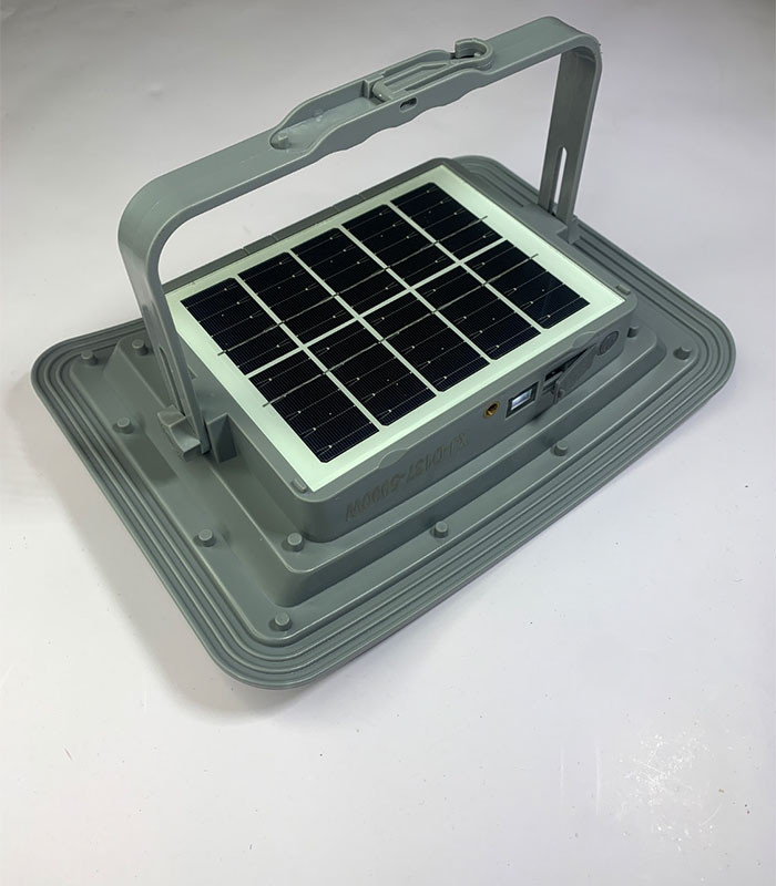 چراغ پروژکتور خورشیدی N-LIGHT مدل XJ-D138 با پاوربانک