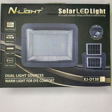 چراغ پروژکتور خورشیدی N-LIGHT مدل XJ-D138 با پاوربانک