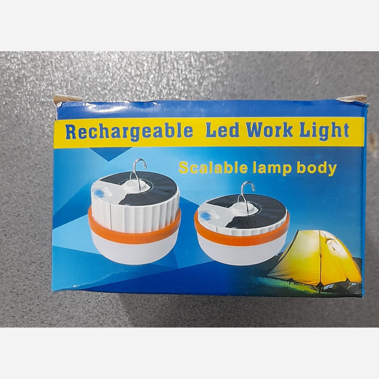 چراغ کمپی آویزدار خورشیدی و شارژی