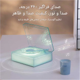 چراغ خواب و اسپیکر بلوتوثی Round-X08